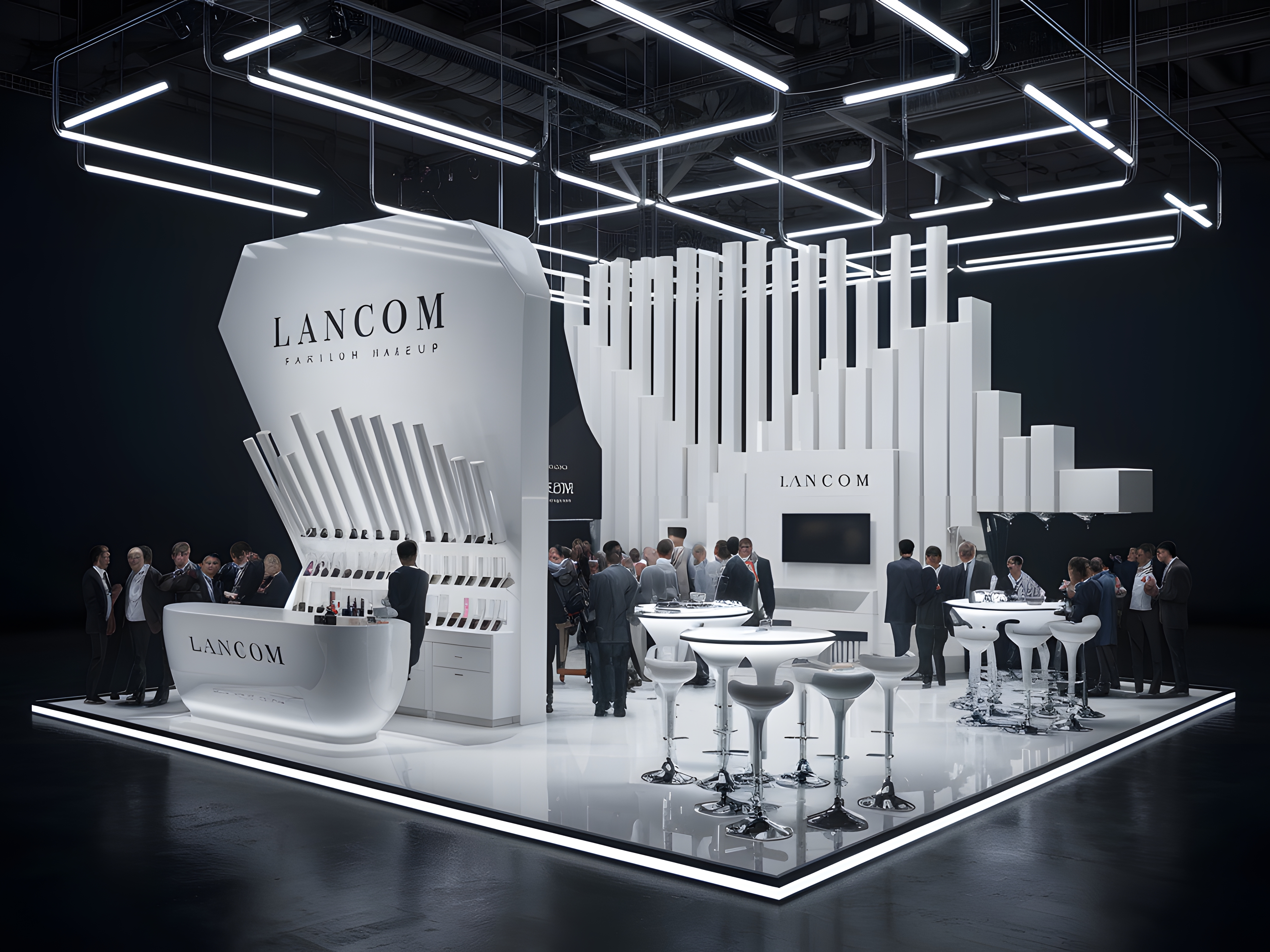 Lancome booth at the beauty show 01-12