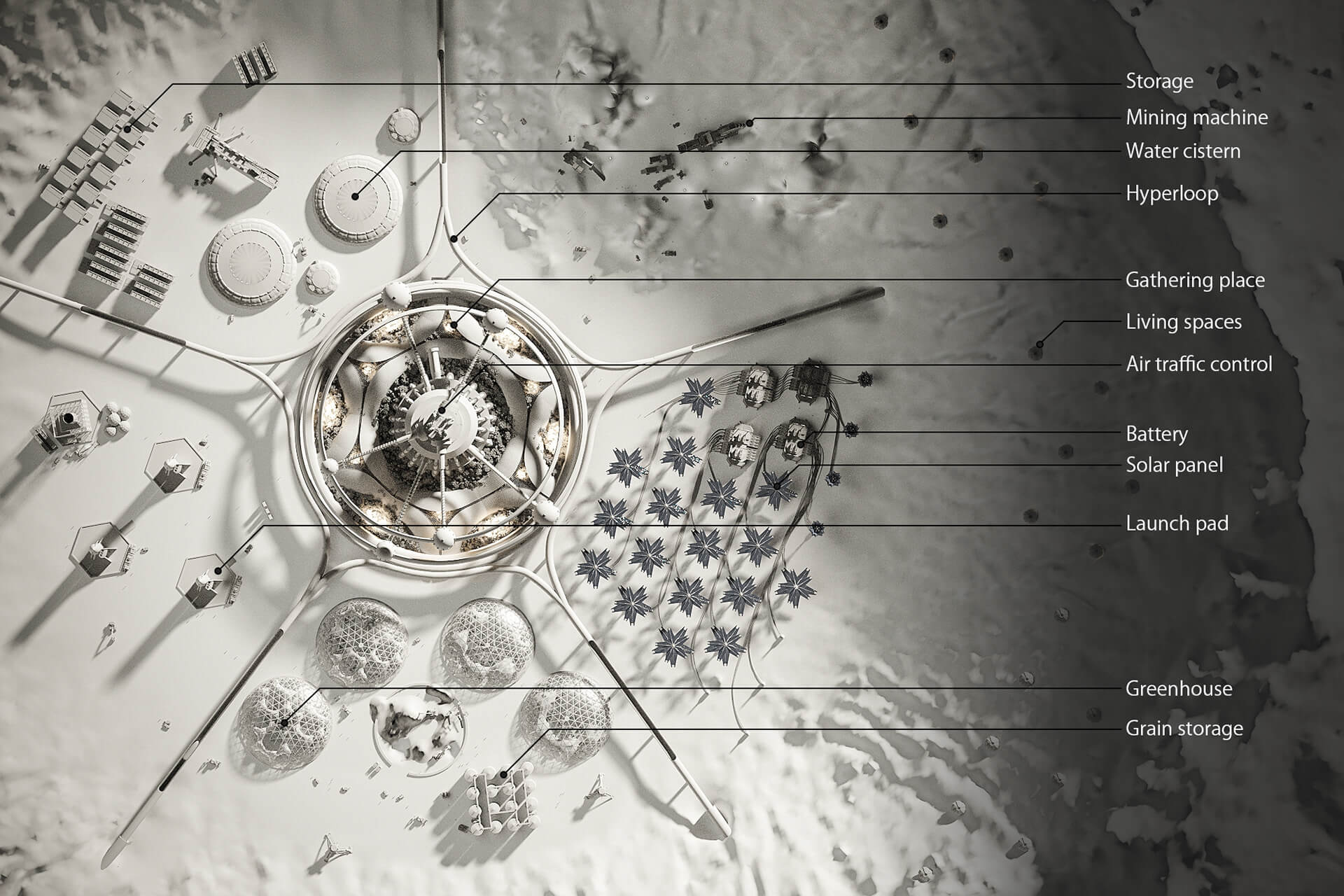 火星上第一个殖民地丨Anastasia Volyk 和 Vladyslav Lysenko-9