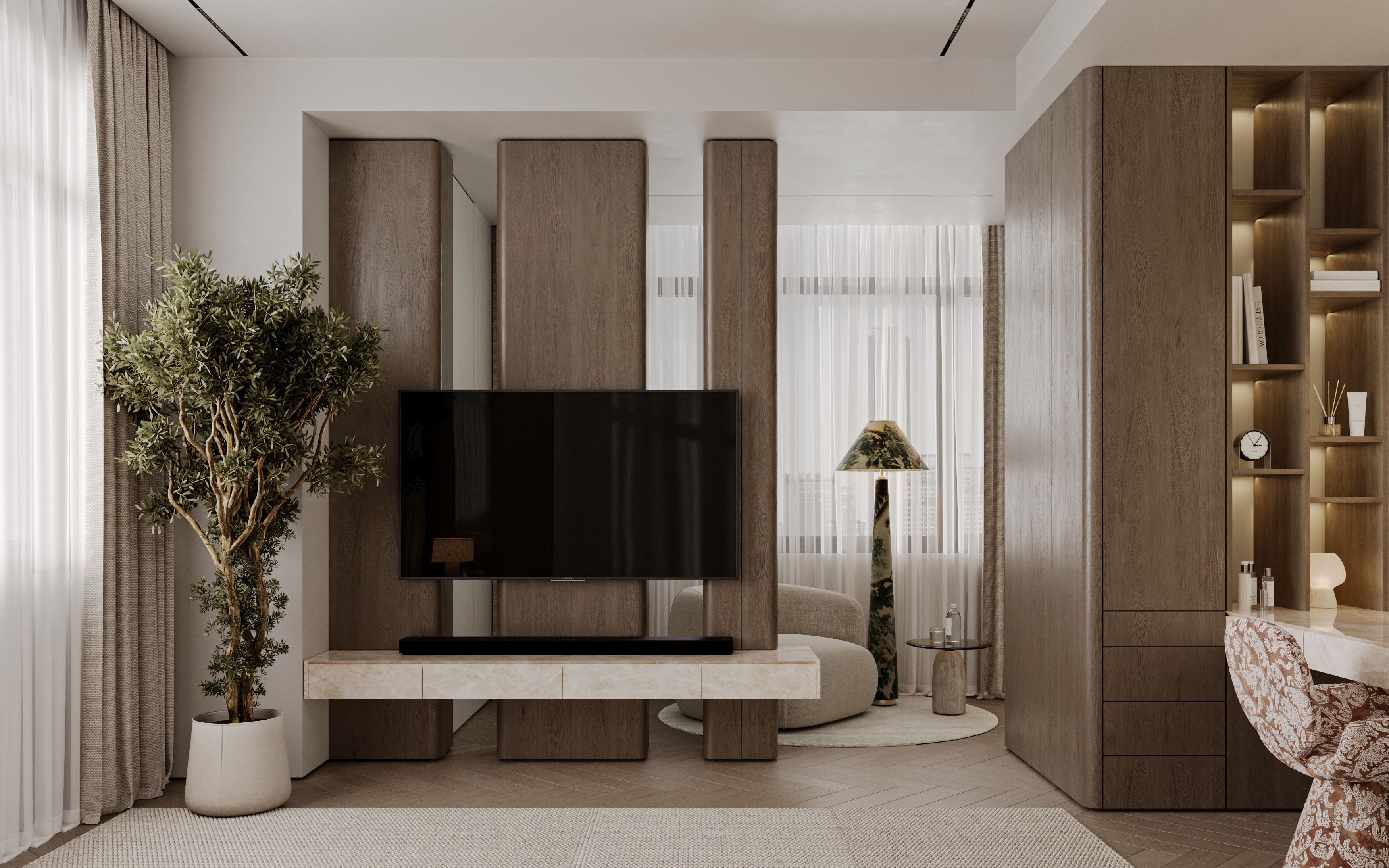 LATTE项目 主卧室丨Sher.Architects-0