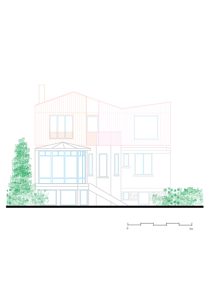 Upper Floor Extension 现代与传统对话的空间设计-27