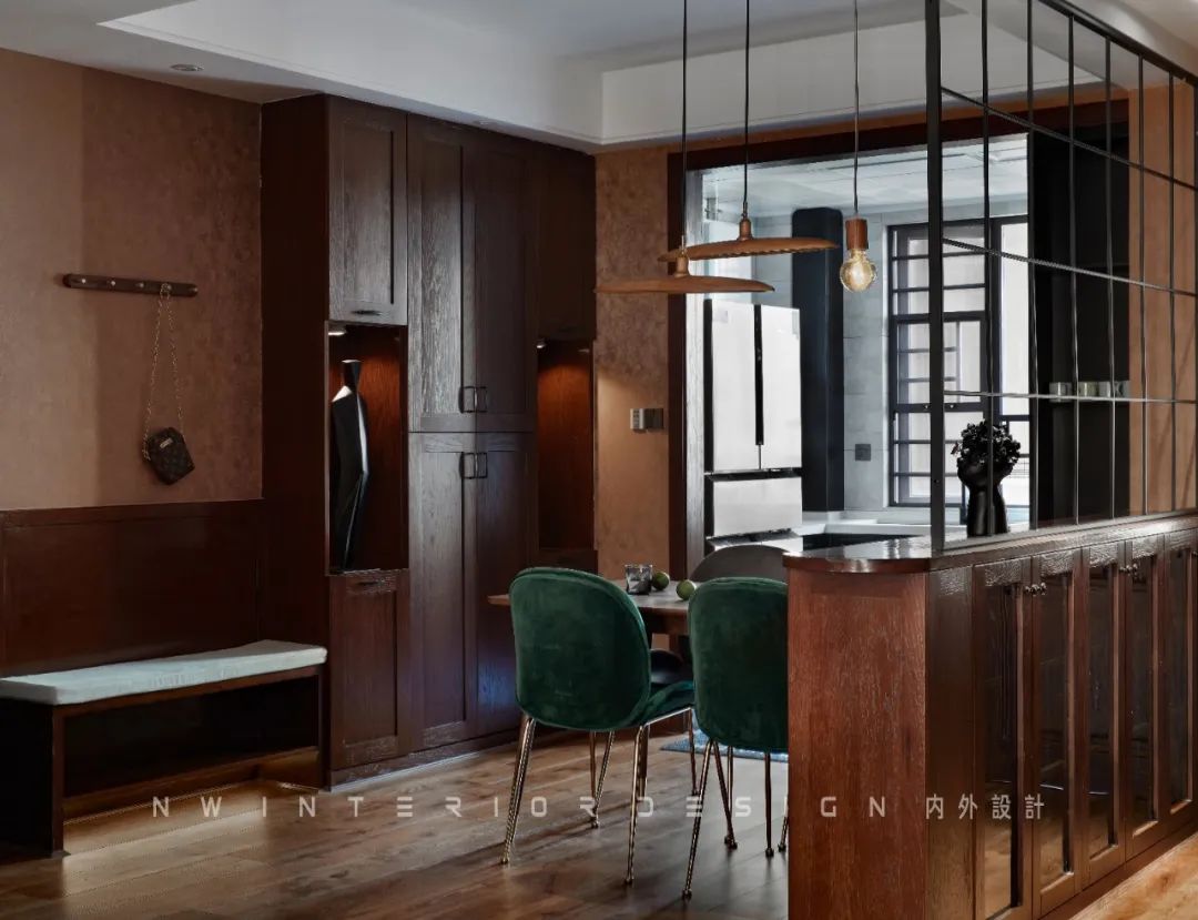 岳阳天伦国际钟宅 | 实景作品《咖啡与香草》——深色调的温馨空间-39