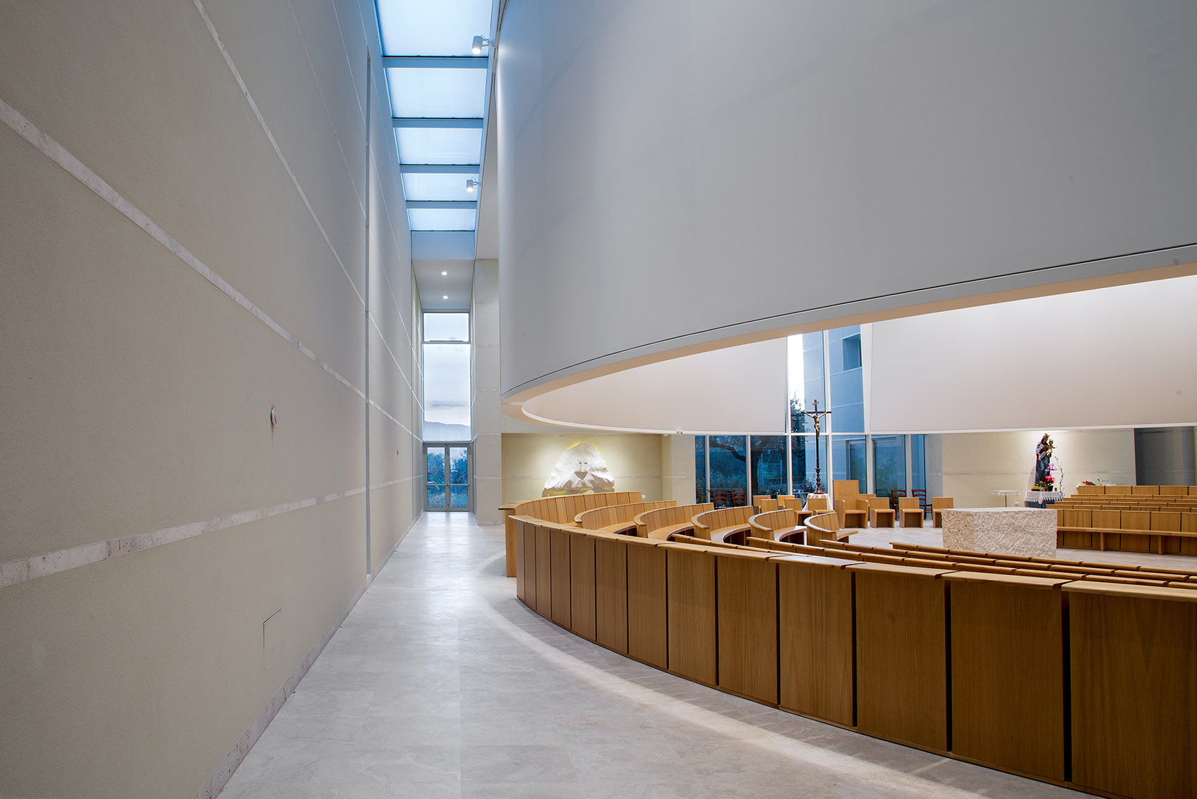 意大利Castel di Lama教堂及社区中心-21