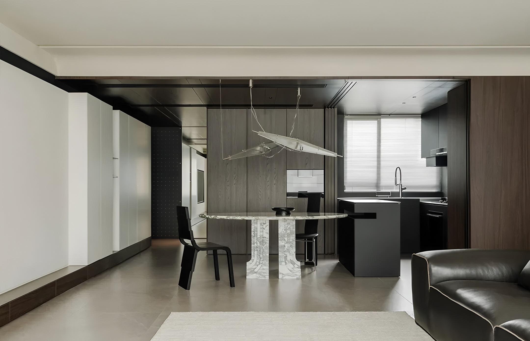 《暗格》南京135m²平层丨中国南京丨南舍空间设计-2