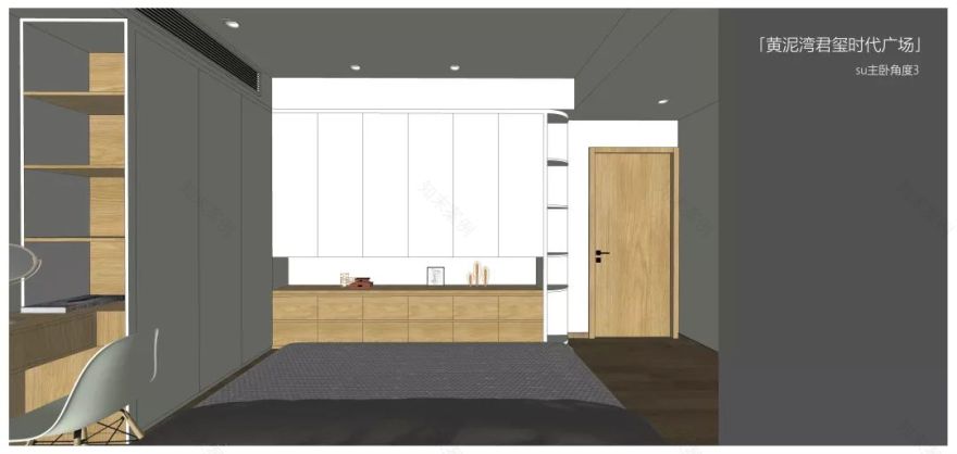 现代风格黄泥湾君玺时代平层设计,自然与品质的完美融合-44