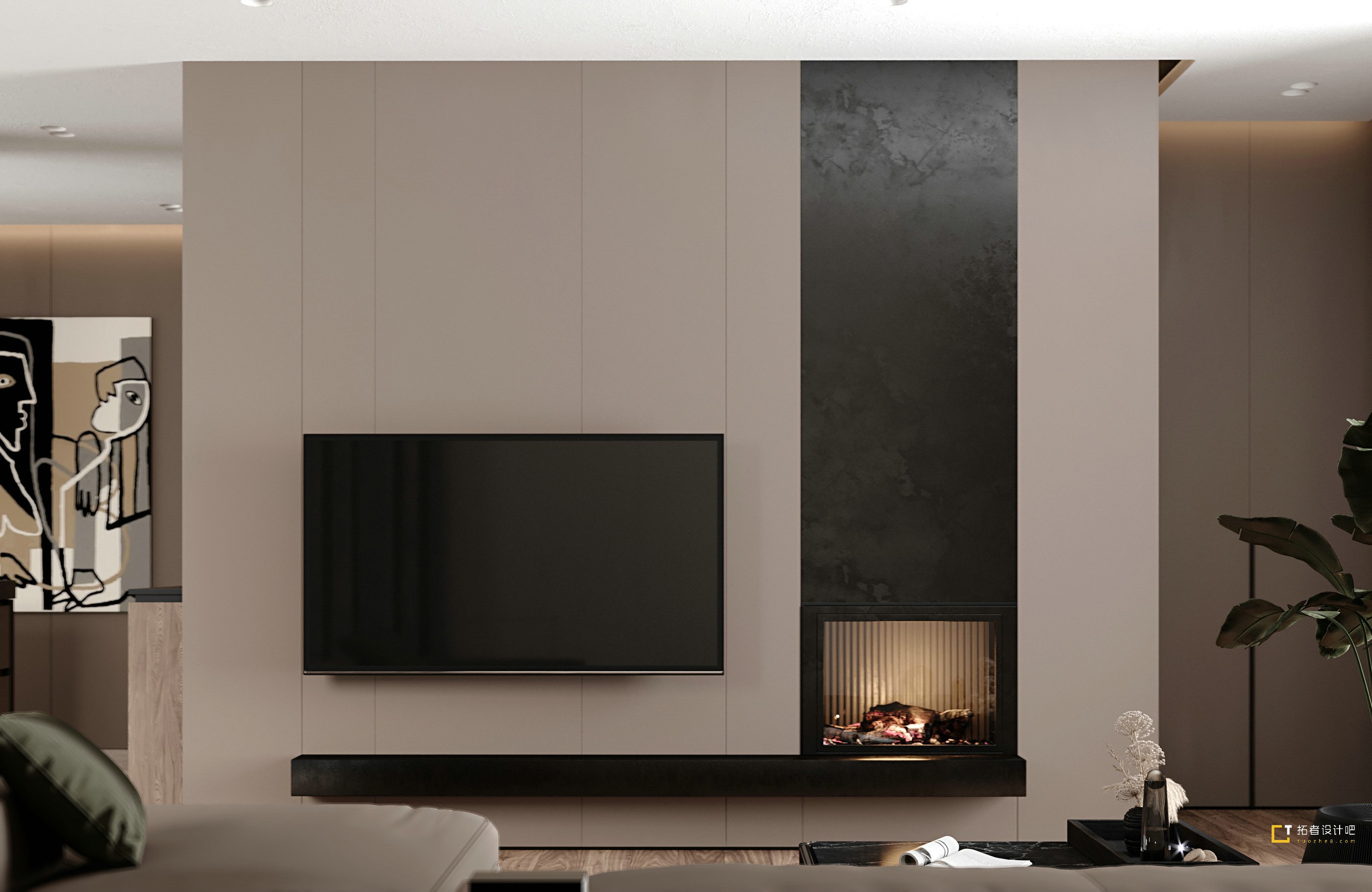 木质简约 现代户型设计！-2