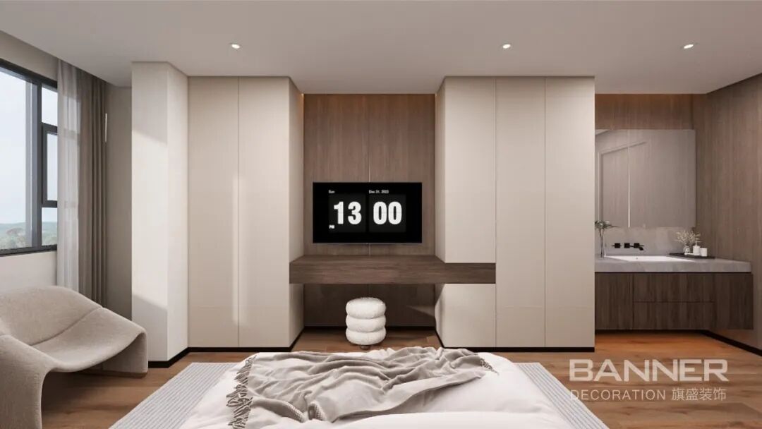 207㎡自然诗意大平层丨旗盛装饰-42