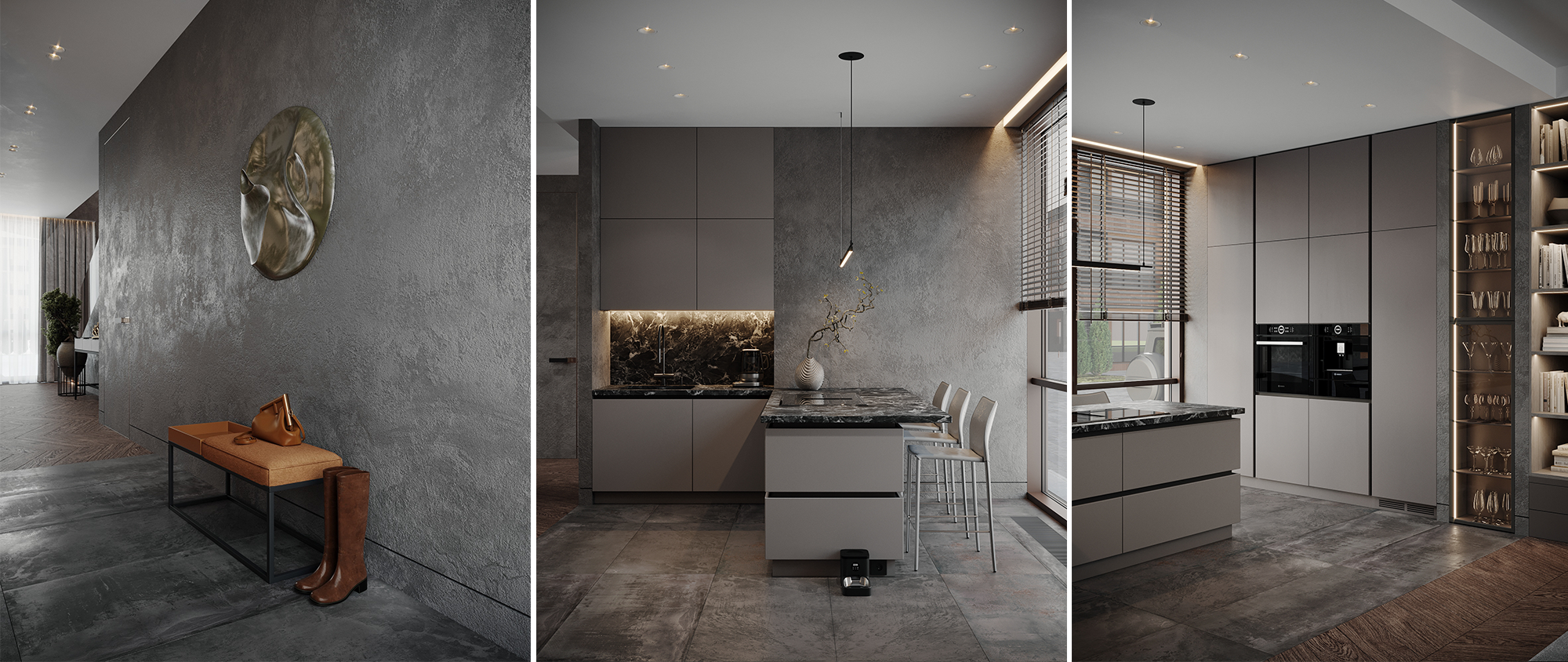 深圳私宅丨三层家庭联排,别墅设计丨中国深圳-16