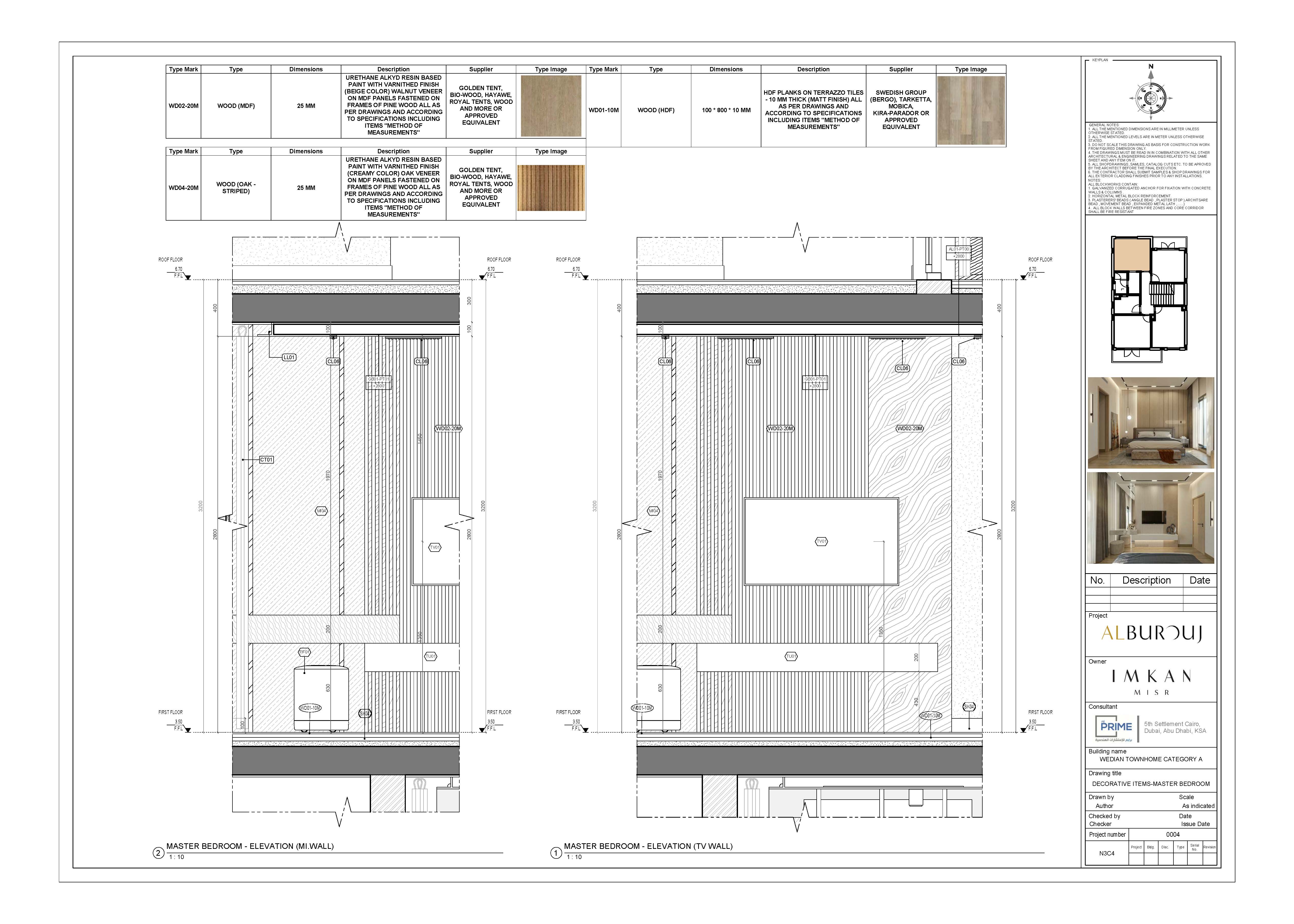 WORKING DRAWINGS-SUB DECORATIVE ITEMS DETAILS-10