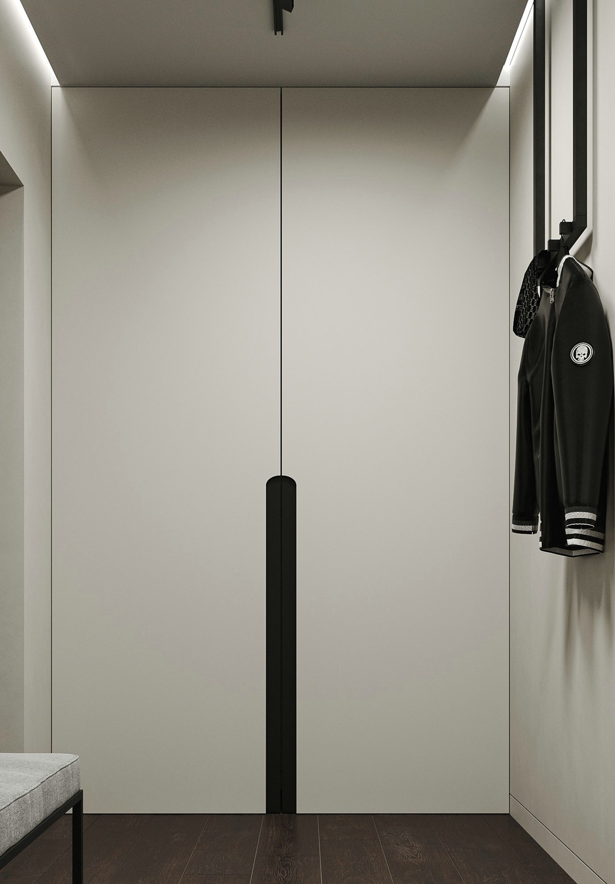 110㎡高级灰色系住宅设计 超舒适！-1