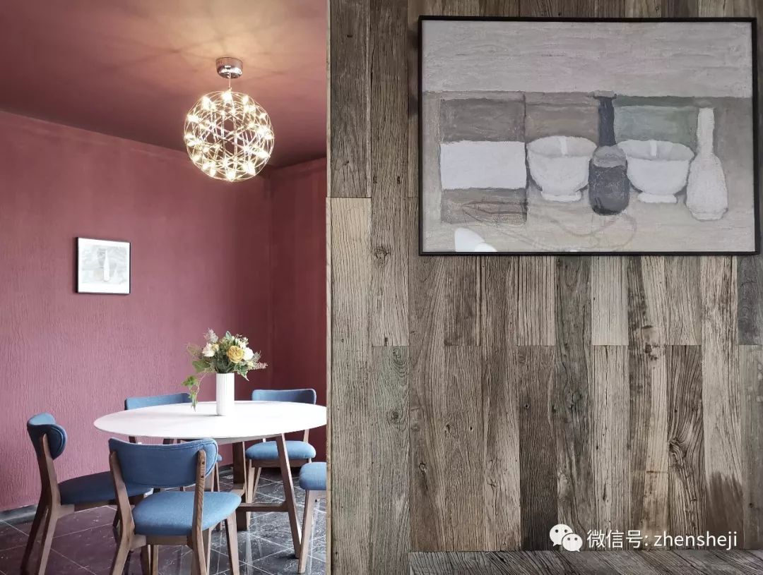 莫兰迪色草原深处的“奥伦达部落五色天路小镇”餐厅-112