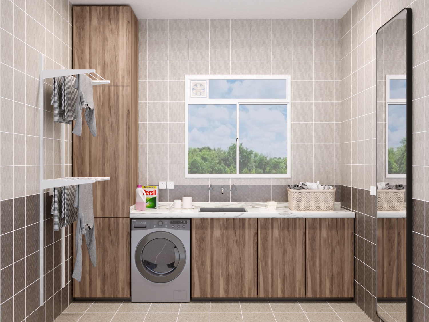 Modern Laundry room-0