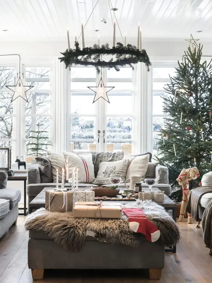 融合三国传统的瑞典圣诞装饰-2