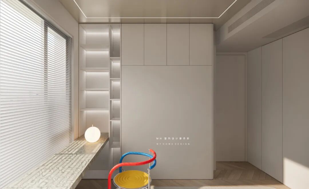 【首发】MH设计新作：素净•情感▏极简表达美学空间-44