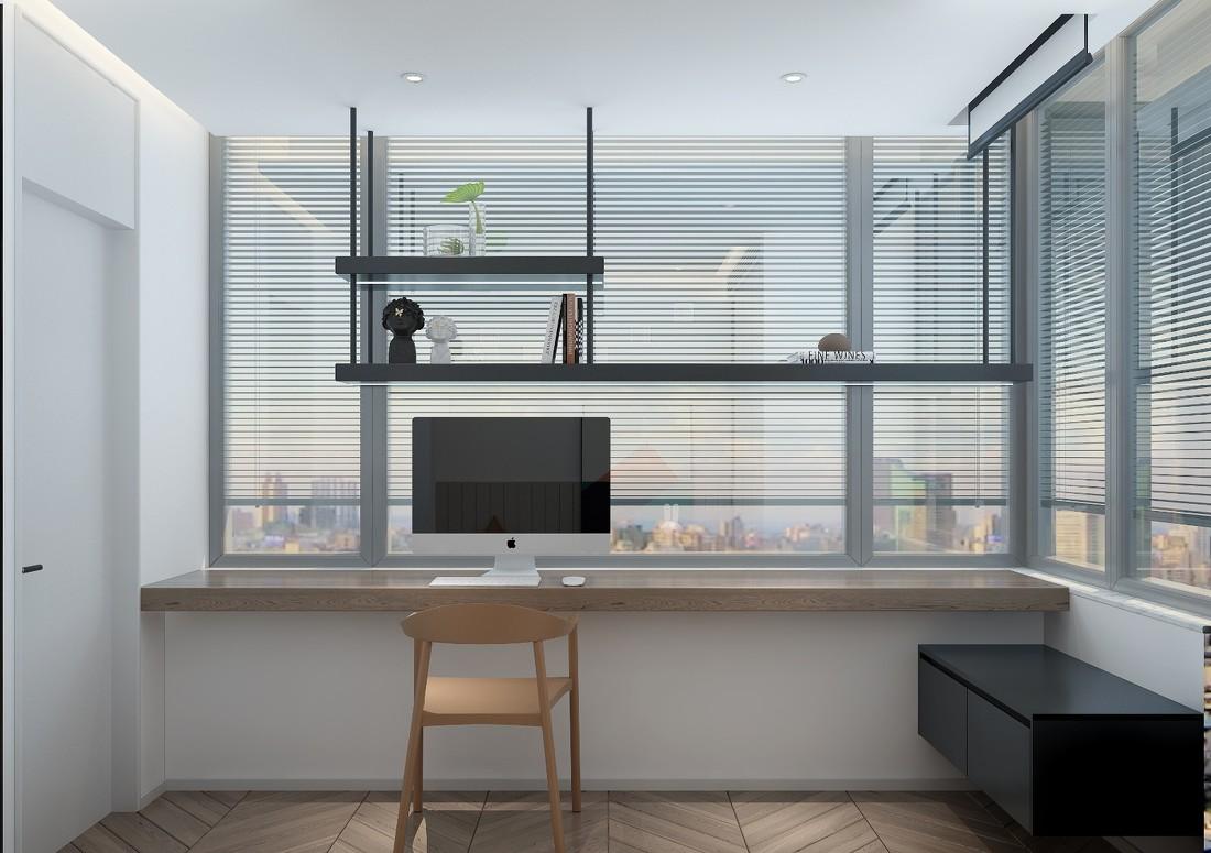 56 平小户变三室两厅,复古绿撞色打造视觉盛宴-27