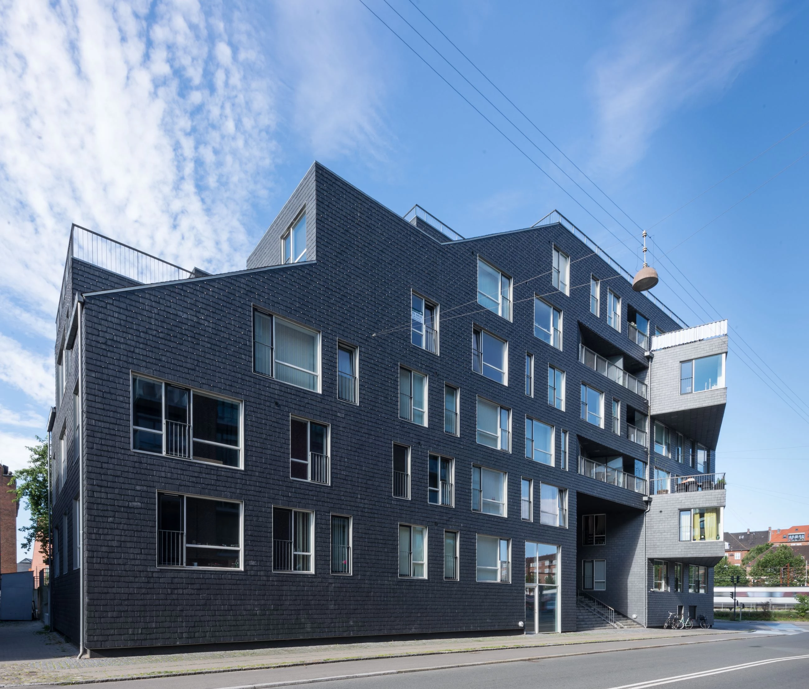 哥本哈根港口的绿色灯塔-21