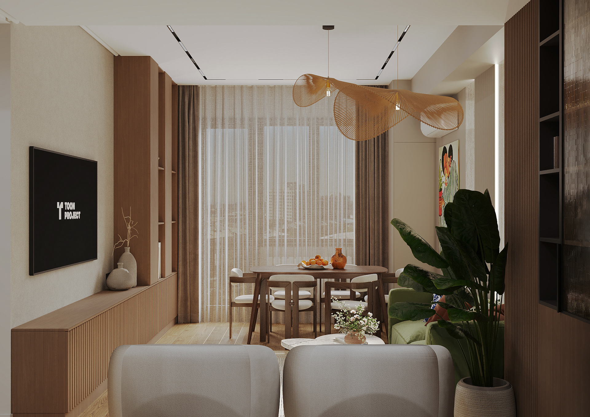 斯堪的纳维亚风格与西班牙风格结合室内设计丨亚美尼亚丨Nelly Manukian,toon.project-16