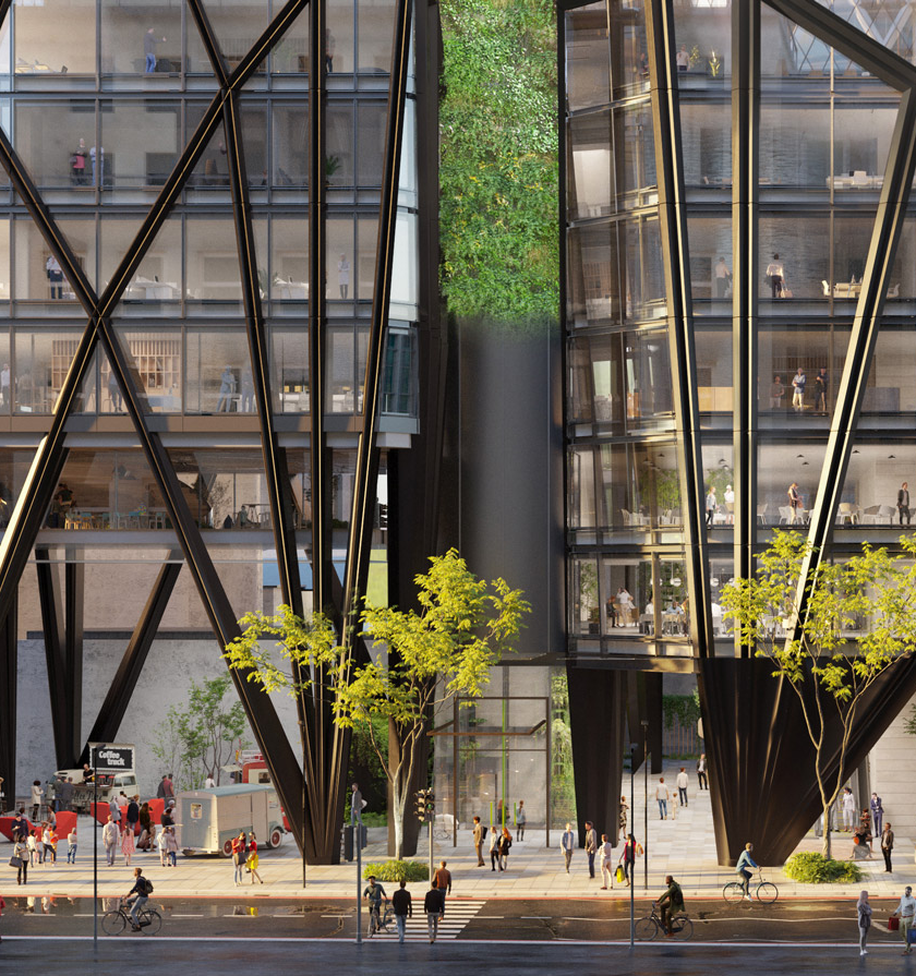 伦敦 55 Bishopsgate 塔楼丨英国伦敦-16