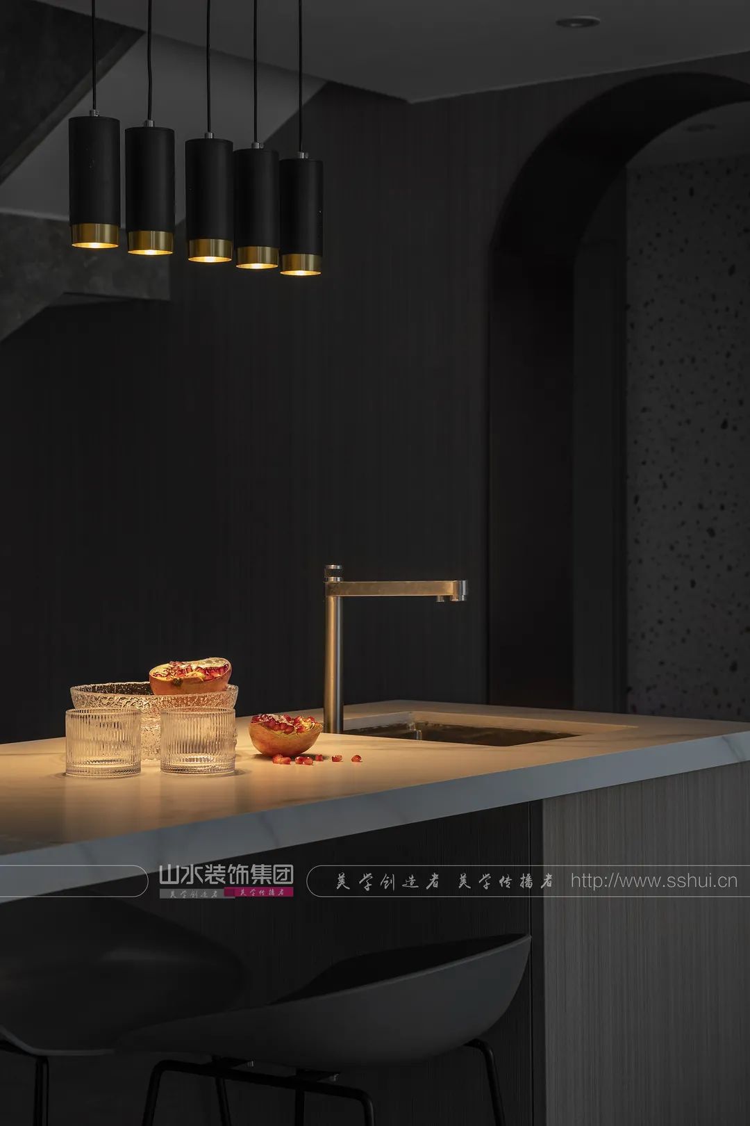 悦湖山院现代家居设计丨洪尧-35