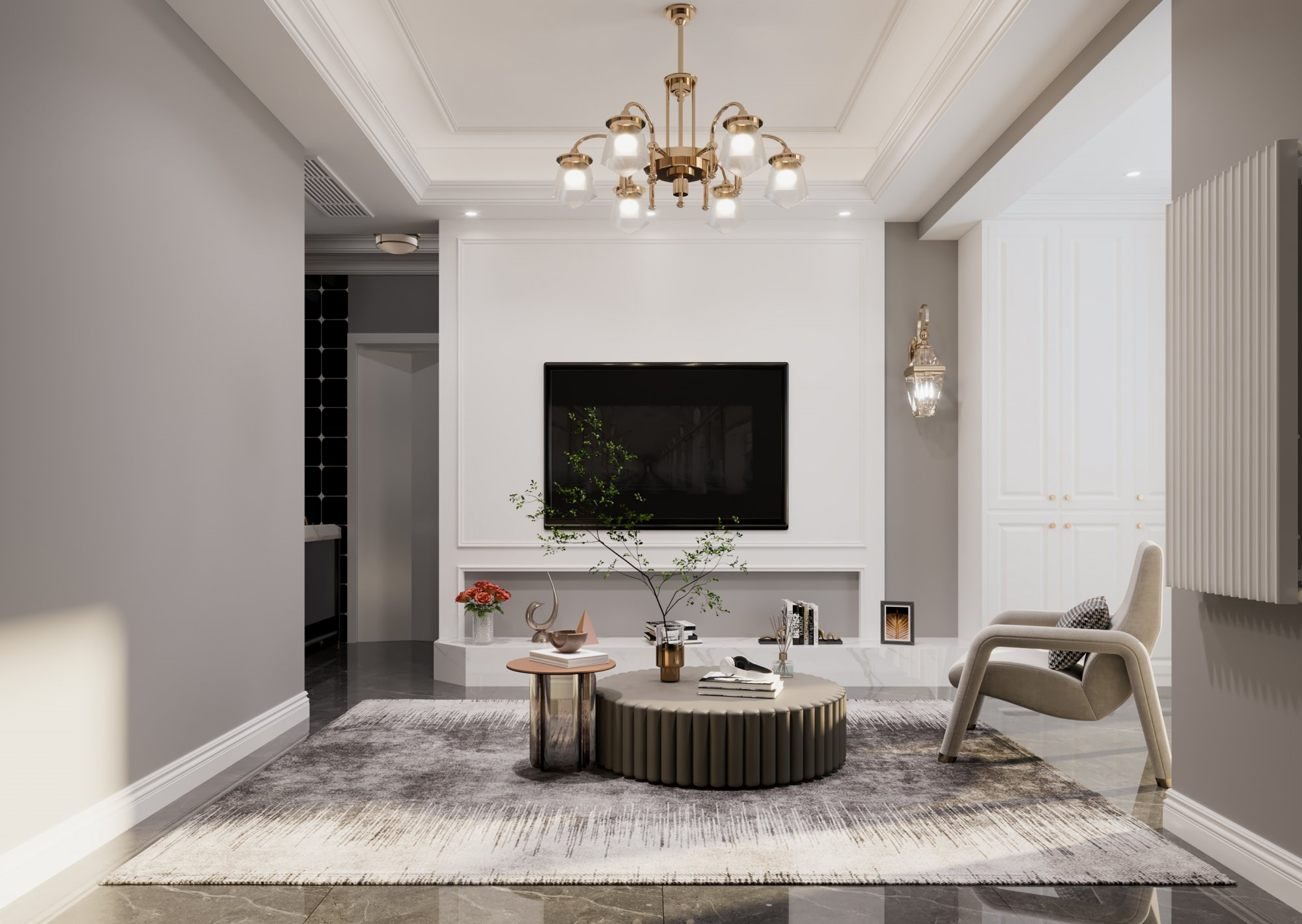 欧式风格装修效果图，精致典雅的高品质生活！-4