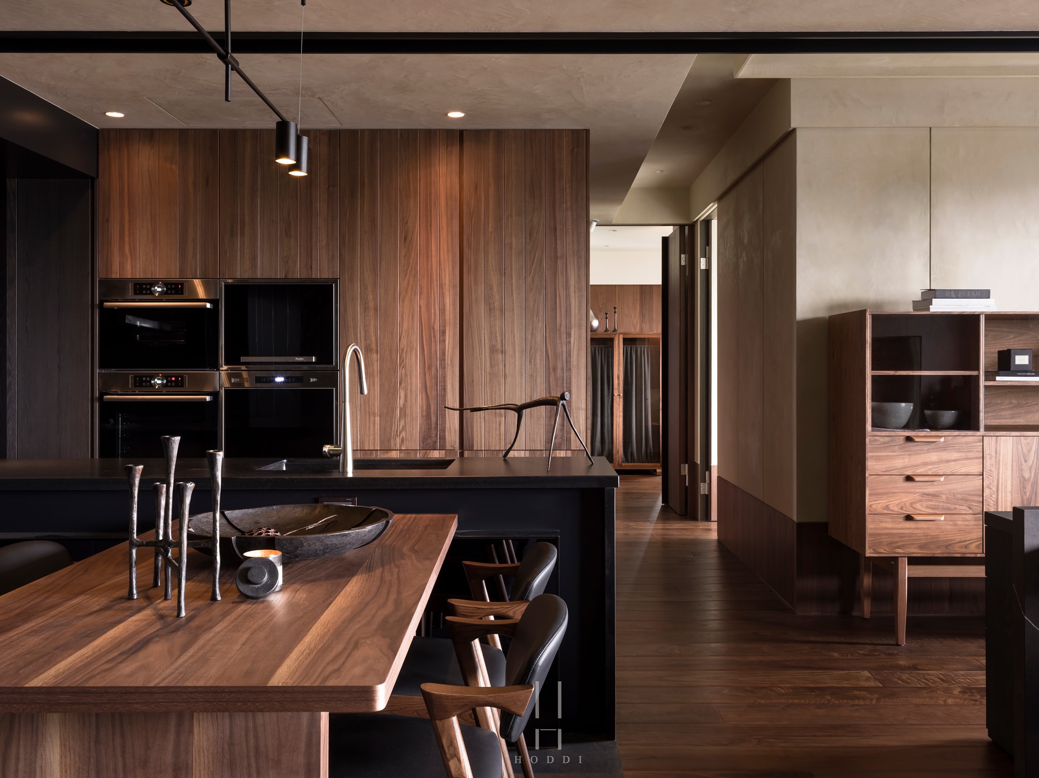 禾邸设计 | 复古书柜家具打造温润书香空间-23