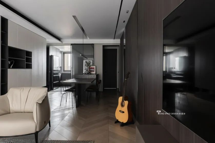 轨迹 · 现代极简公寓设计丨中国上海丨仝设计-56