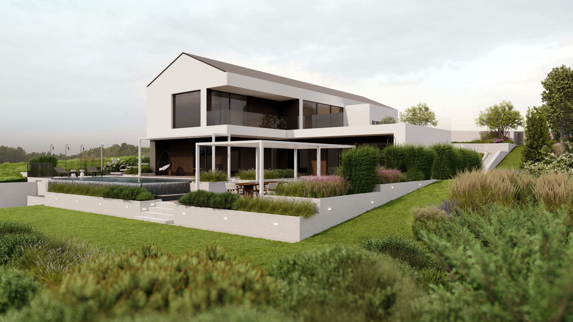 家庭住宅及花园设计项目丨波兰克拉科夫-2