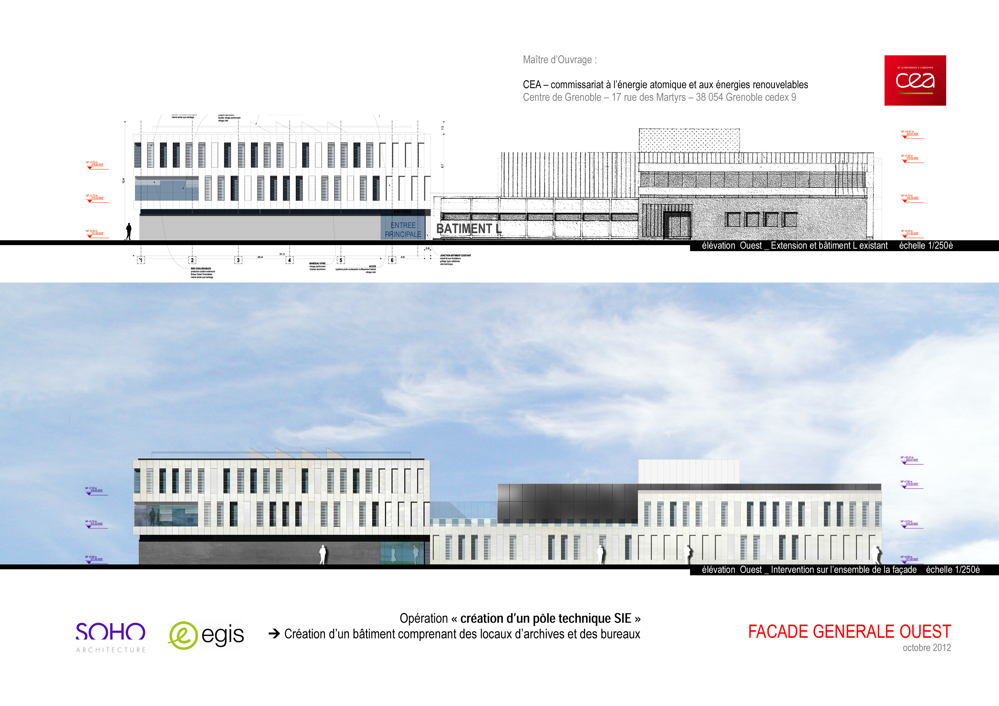 SOHO 建筑 | 格勒诺布尔 CEA 办公空间概念设计-12