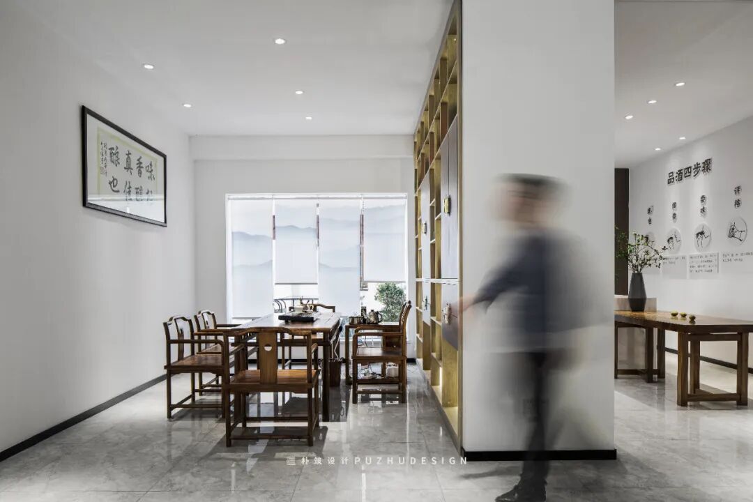 朴筑设计|现代中式，打造当代、精致的展示空间-32