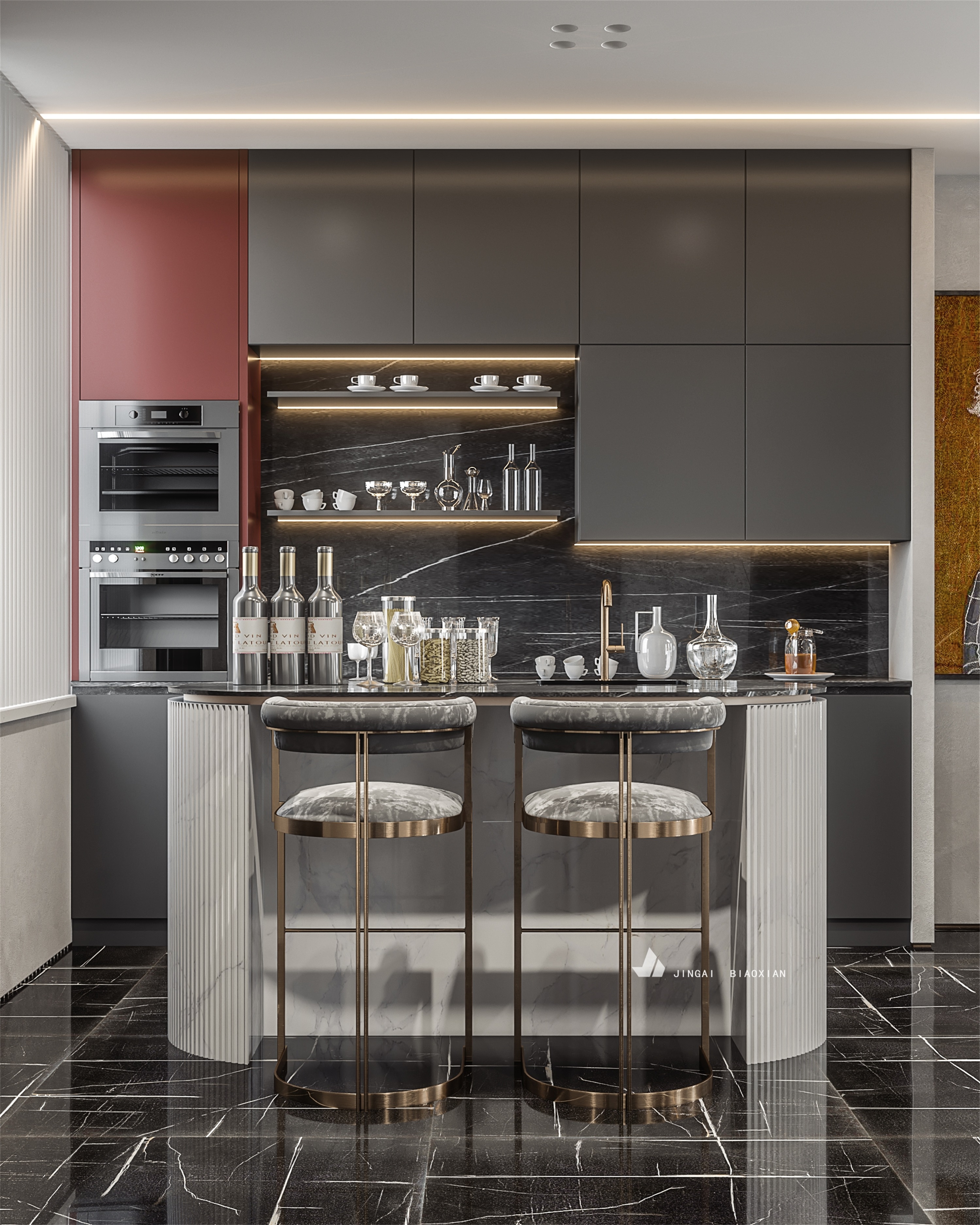 2021 年最新室内设计渲染作品-50