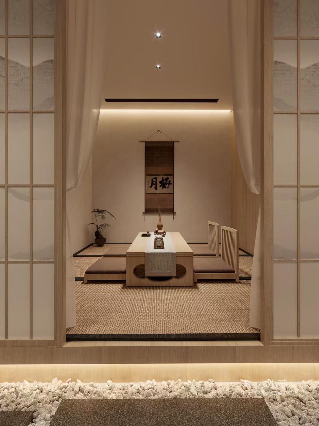 营造东方美学意境下的茶室空间‼-5