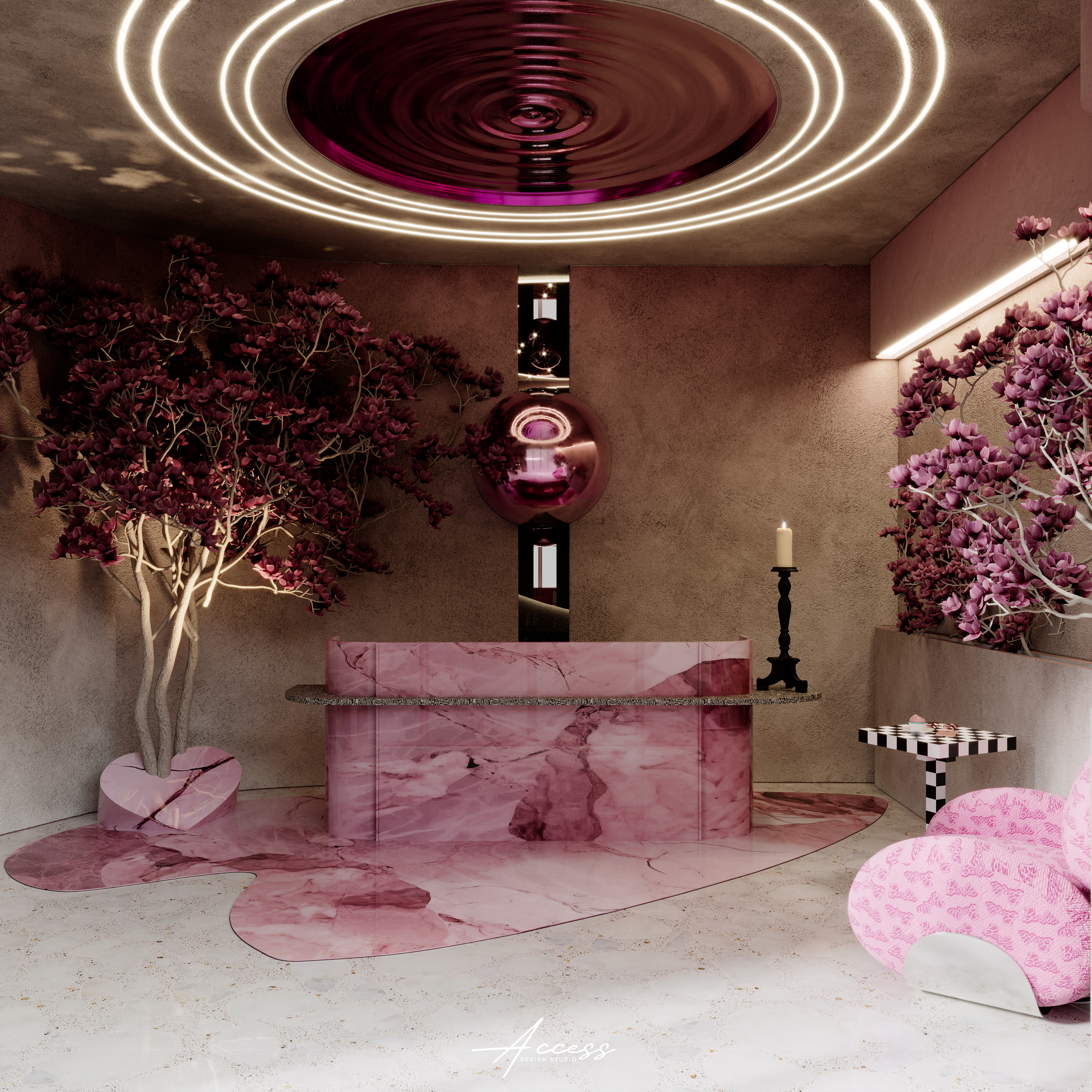 芭比世界美容院丨Access Design-2