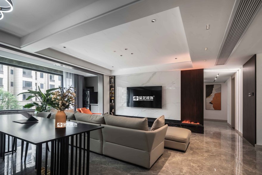 那一抹橙的温度丨中国常州丨广东星艺装饰金坛分公司-7