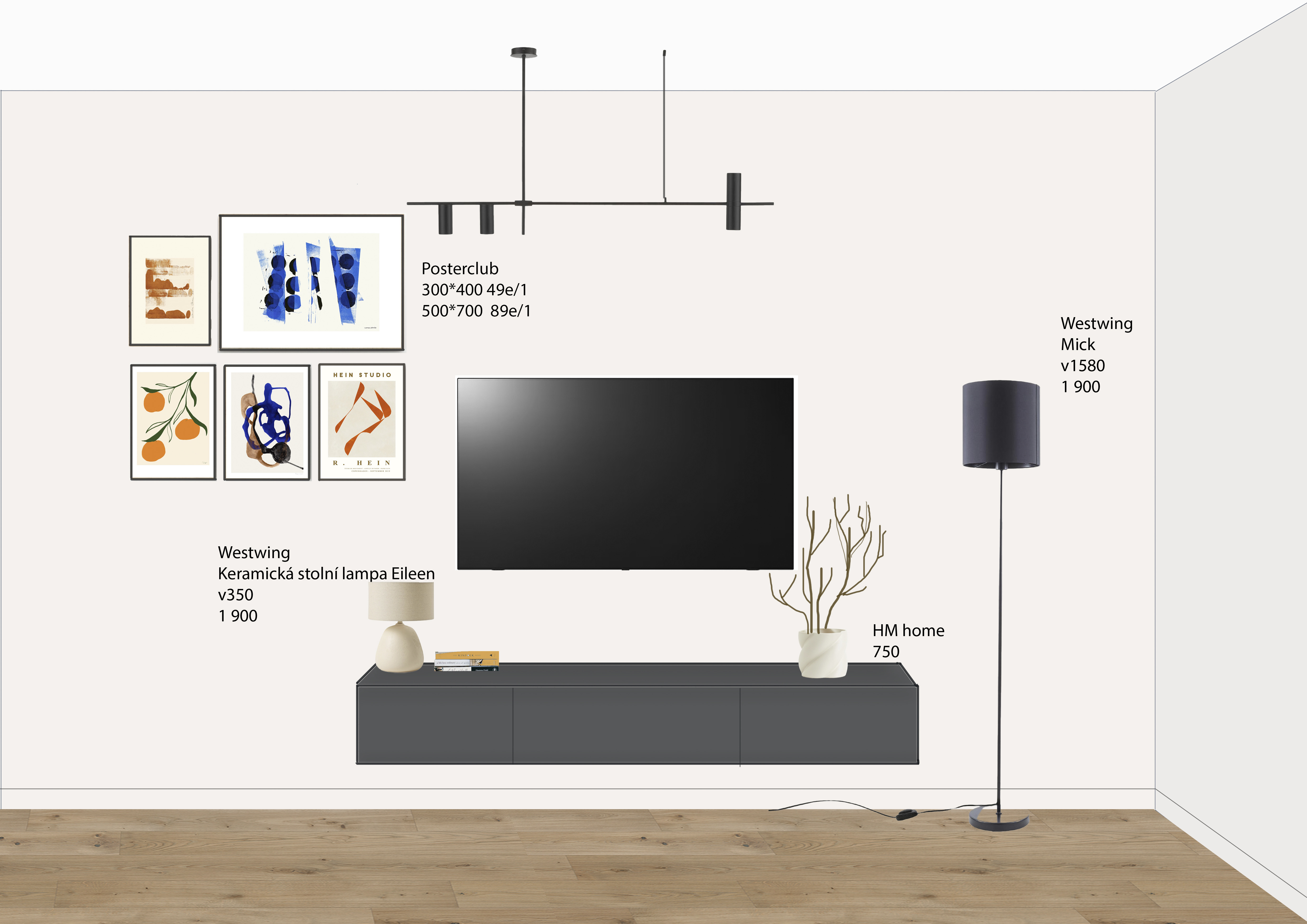 Concept collage for living room-1