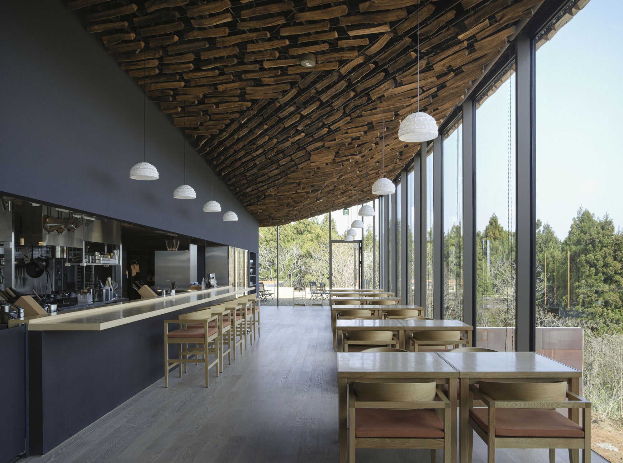 Snowpeak Field Suite 水疗中心总部丨日本丨Kengo Kuma & Associates-46