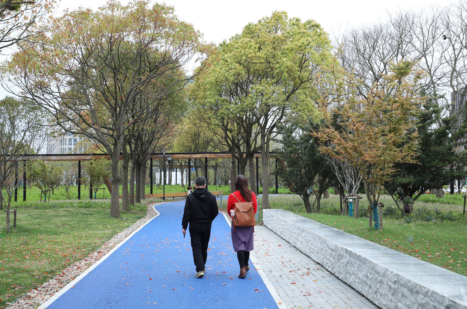 上海临港港城滴水湖绿色带线性公园-29