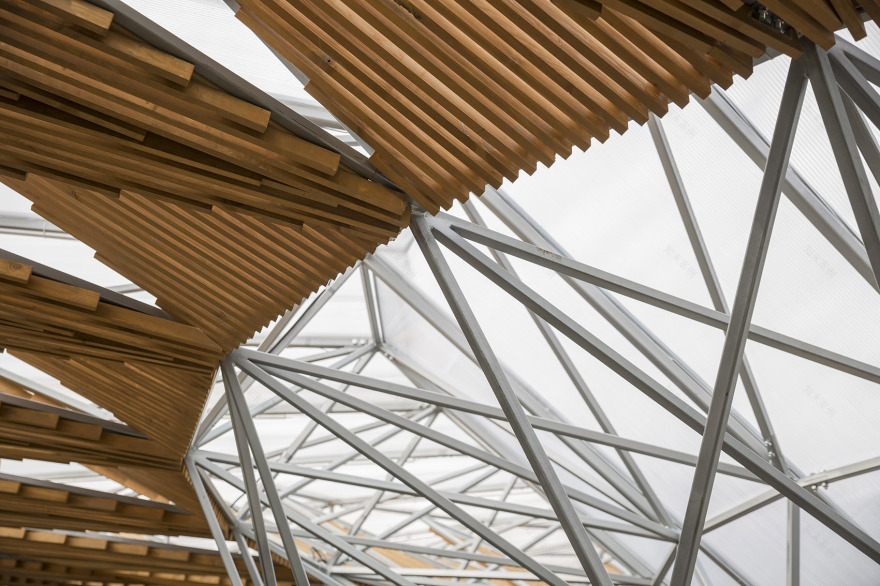 蛇形展厅2017,伦敦 / Kéré Architecture-71