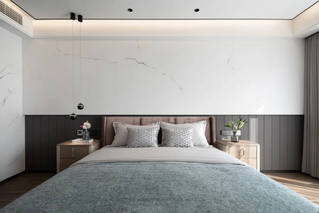 山水国际 · 现代轻奢的宁静家居空间丨中国杭州丨品冠设计-20