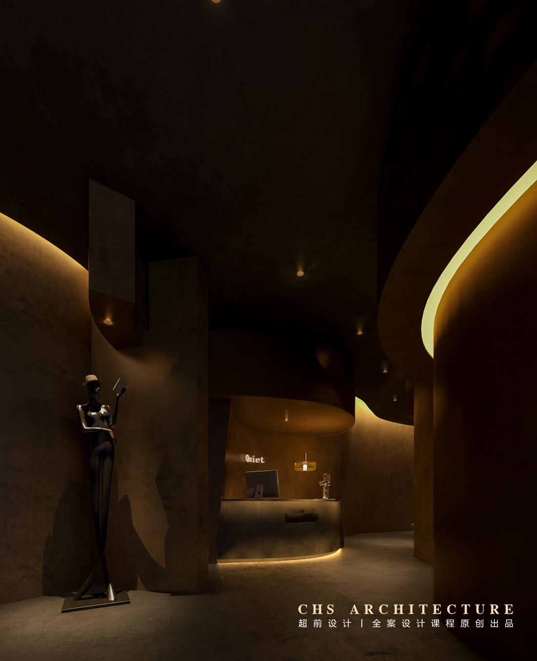 刚柔静谧 •餐厅原创方案设计丨超前设计丨超前创意设计教育-23