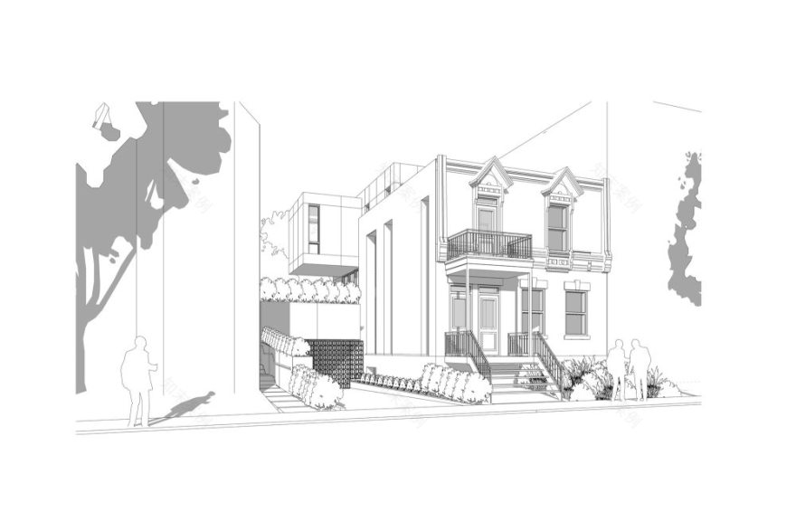 古韵新生 | 加拿大 19 世纪住宅的现代改造-45