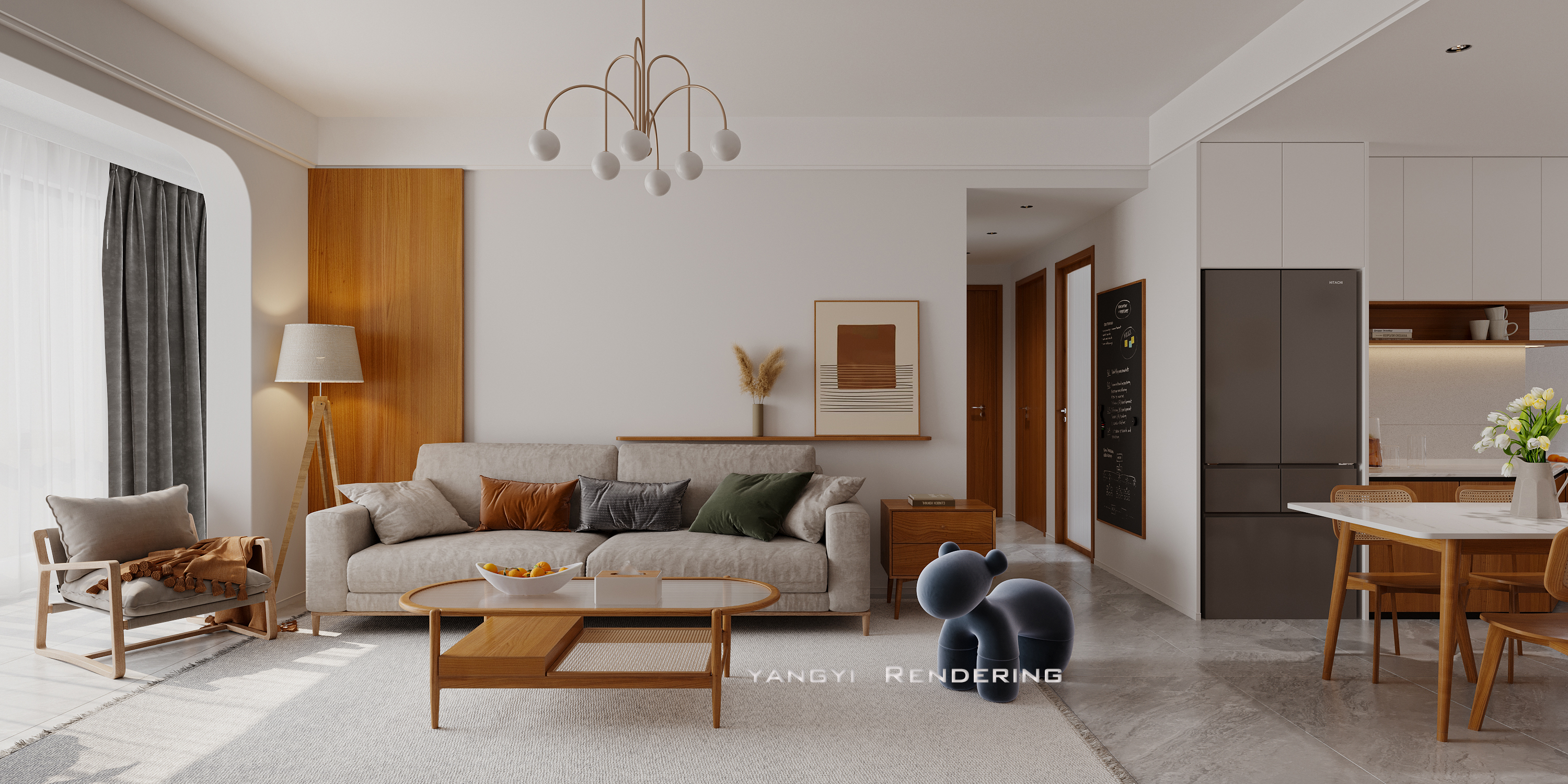 原木风装修设计-1