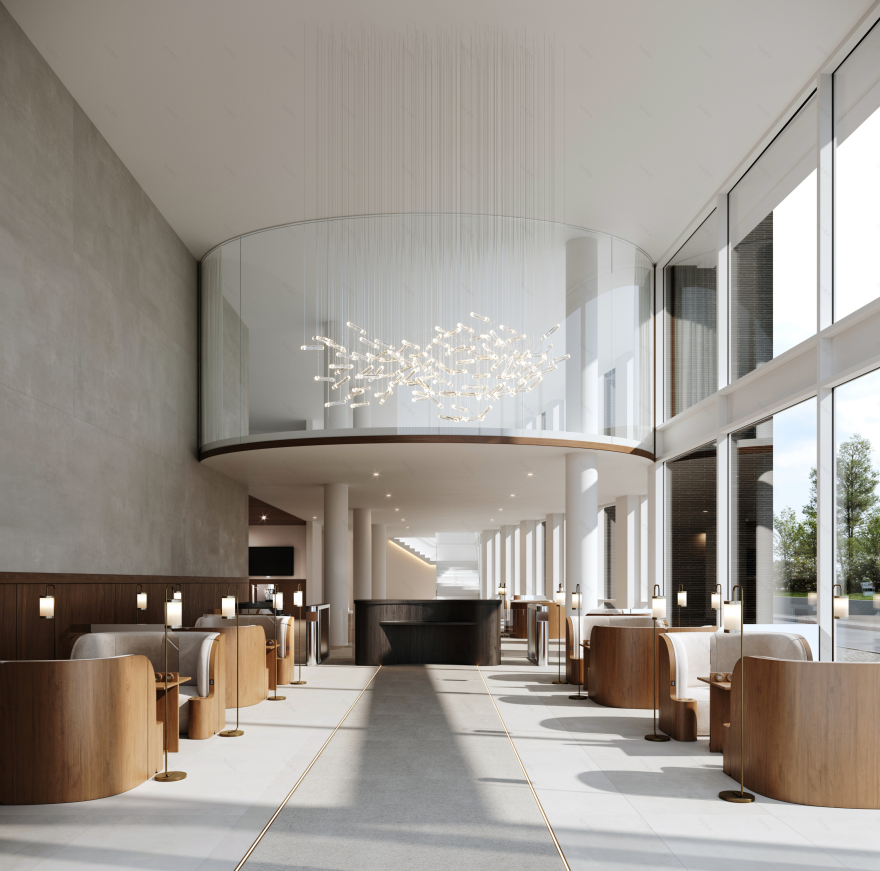 巴黎商业建筑室内可视化项目丨法国巴黎丨Suburbia团队-12