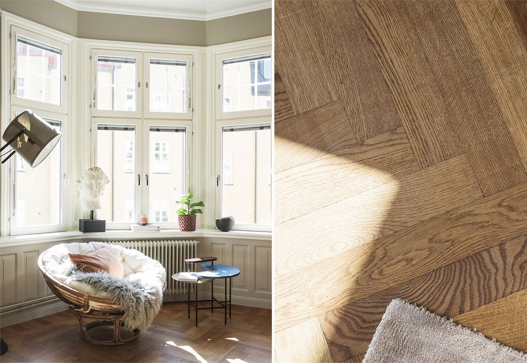 斯德哥尔摩公寓 | 厨房里的儿童房,独特的设计亮点-6