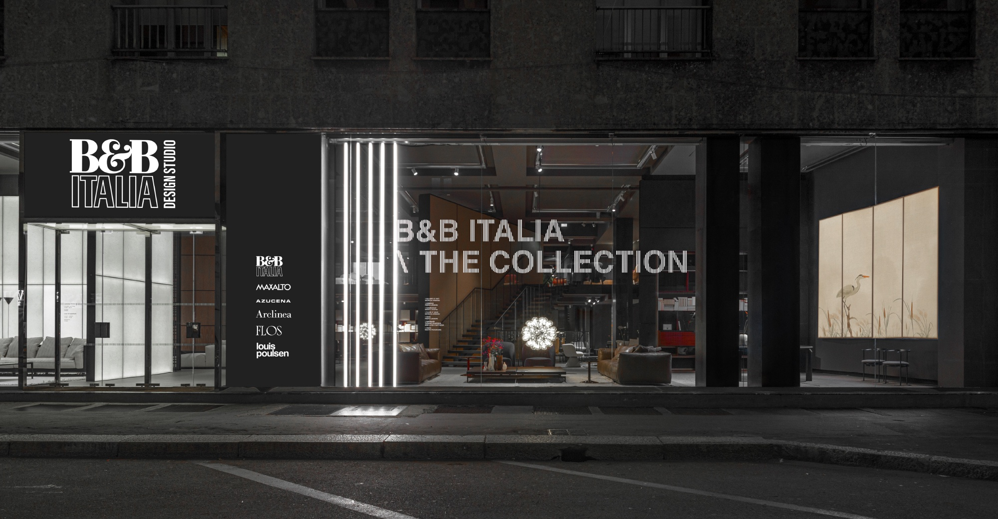 米兰 B&B 展厅丨意大利米兰丨Lissoni&Partners-1