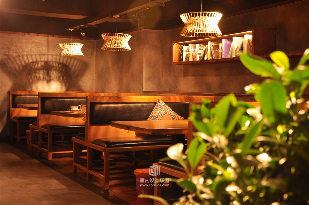 主题餐厅设计-西宁紫荷花主题餐厅设计-16