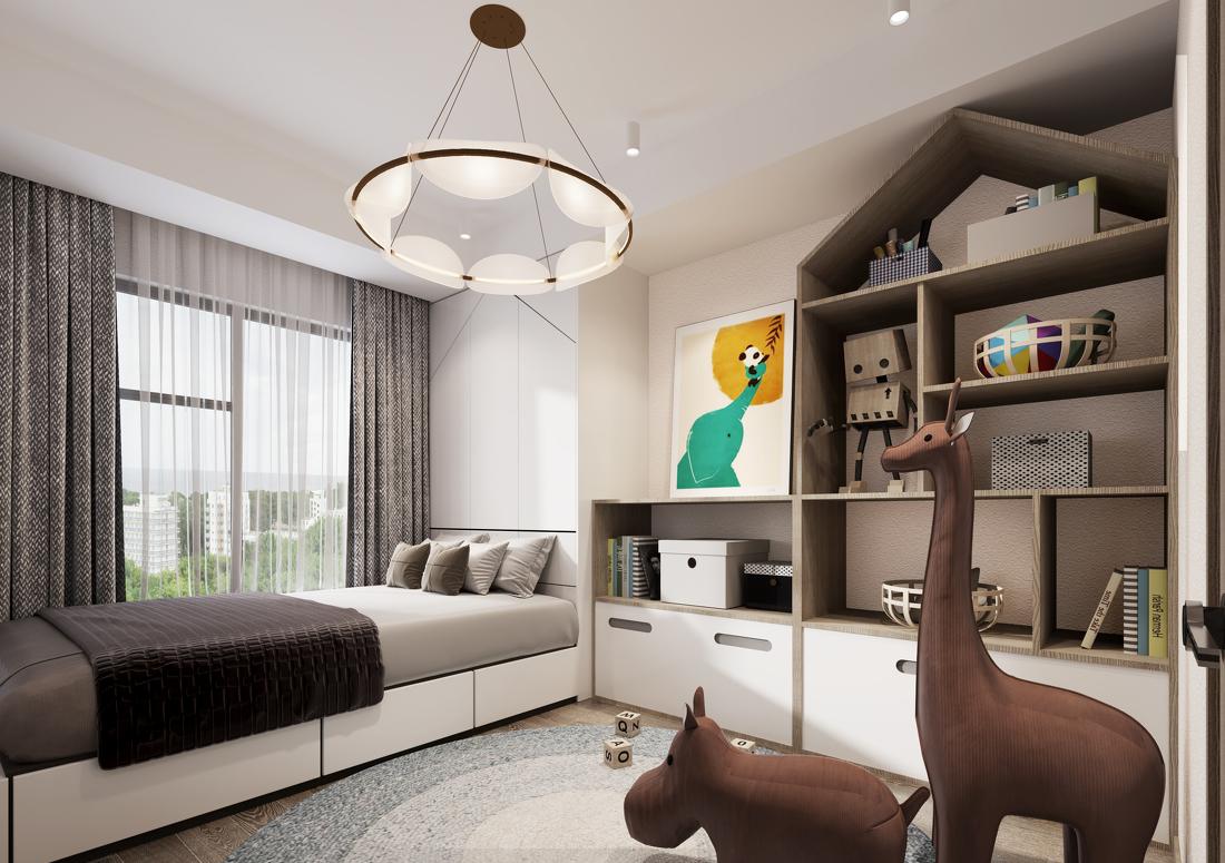 简约生活美学多功能空间设计-8