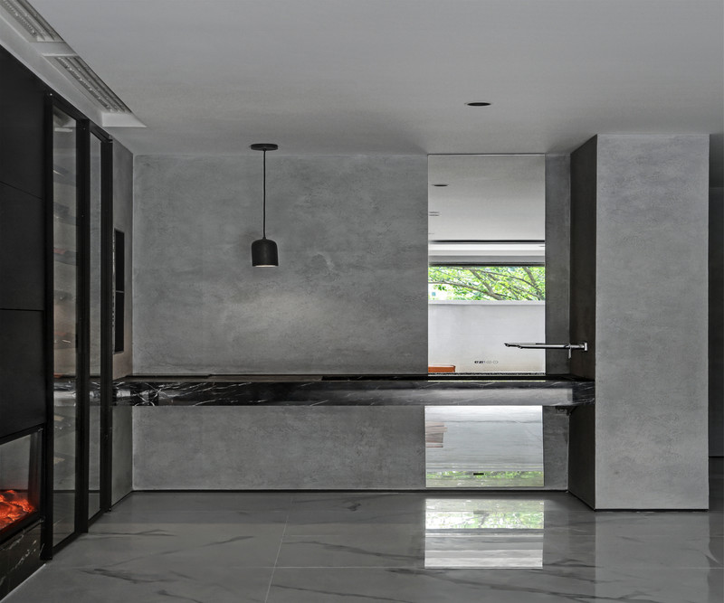 简约现代风双层公寓设计-14