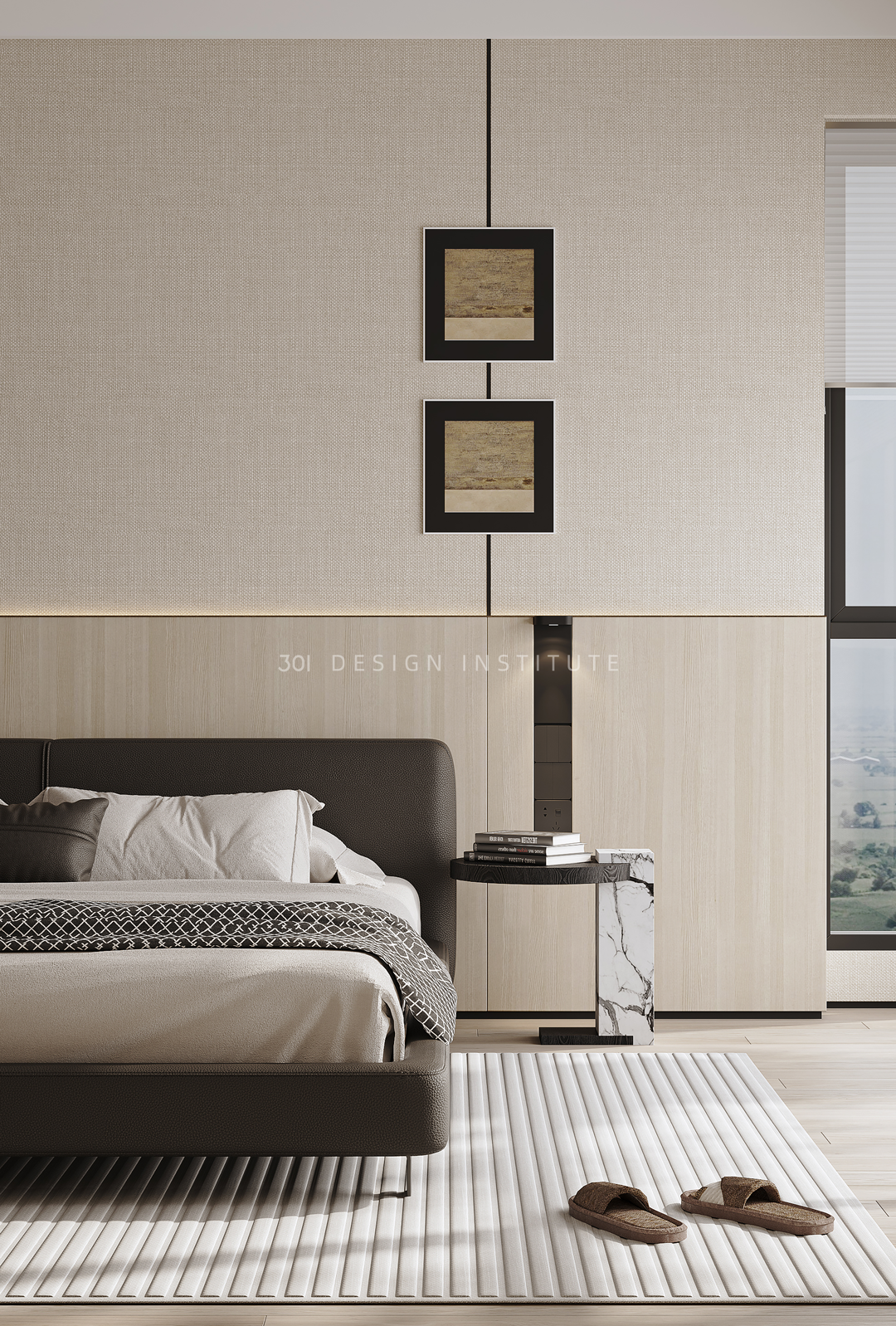 广州东风广场现代简约平层住宅丨中国广州丨301 设计研究所-23