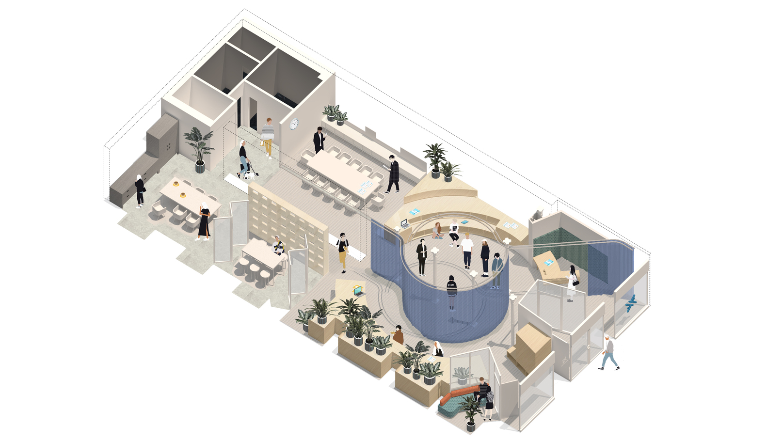 Madrid Xeito Investments 多功能办公空间-54