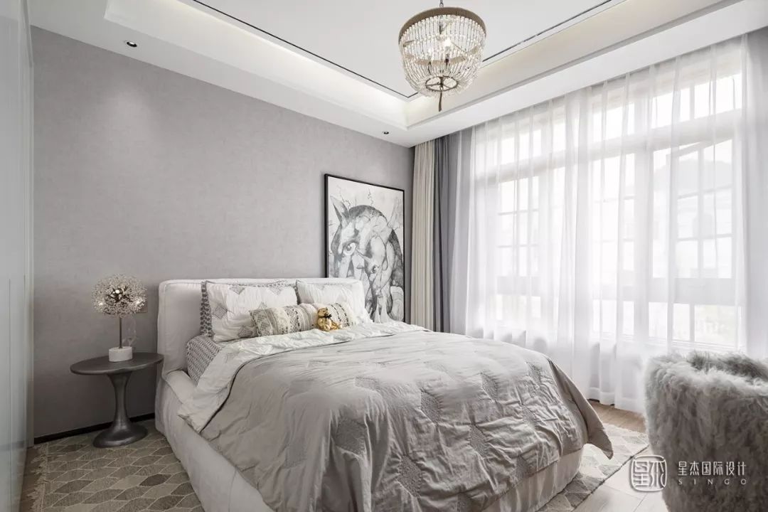 御景湾现代美式家居丨李鸣-33