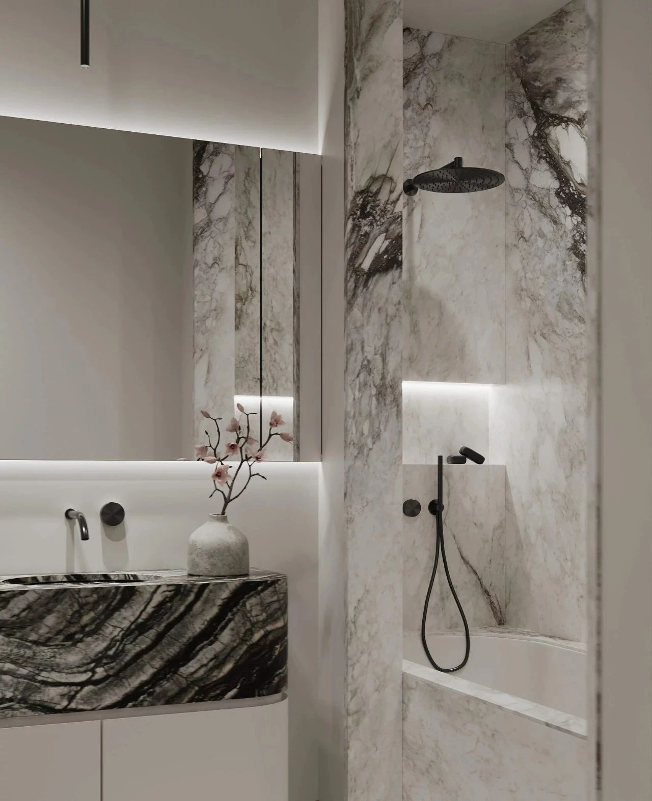 经典莫斯科住宅丨俄罗斯莫斯科丨BELOUSOVA INTERIOR DESIGN-89